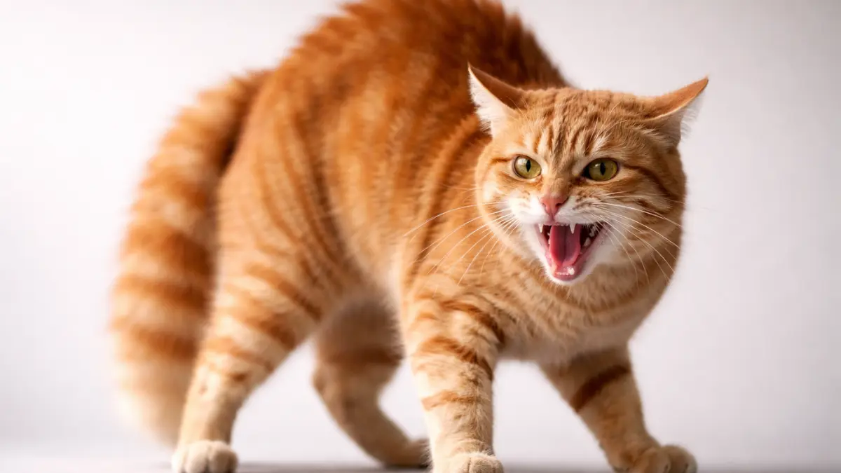 signs of aggression in cats